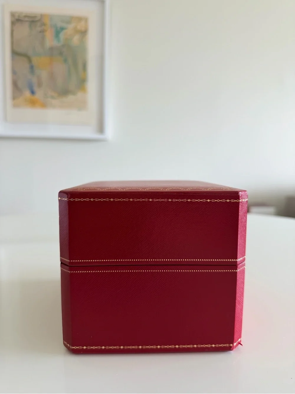 Cartier Red Watch Presentation Watch
